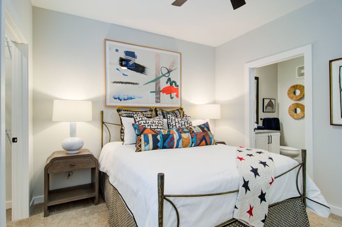 Model Master bedroom at Cadence Sugar Hill, Sugar Hill, GA 30518