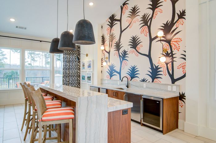 Clubroom kitchen at Cadence Sugar Hill, Sugar Hill, GA 30518