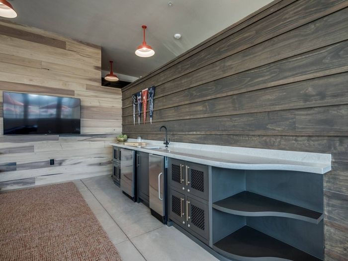 Resident Work Bar | Vecina Apartment Villas | 1-Bedroom Apartments San Antonio
