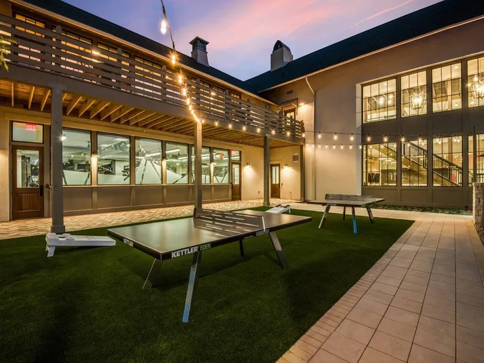 Outdoor Gaming Area | Vecina Apartment Villas | Luxury Apartments San Antonio