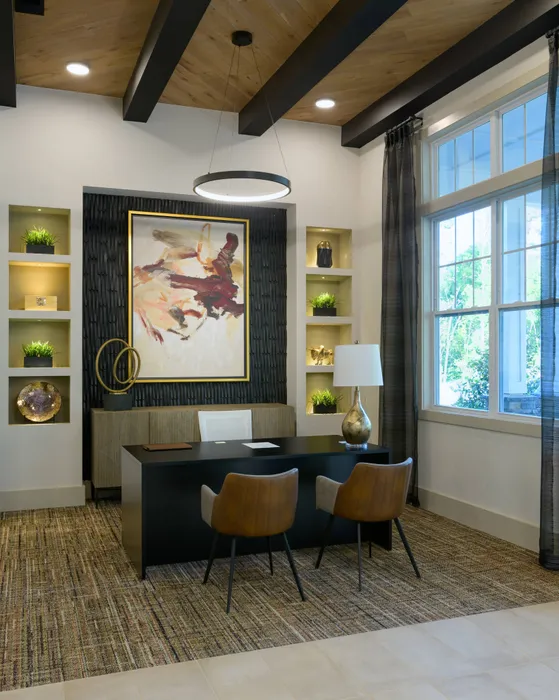 club sitting area Lullwater at Jennings Mill Athens GA 30606