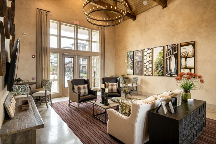 Leasing Center waiting area Harrison at Braselton Buford GA 30519