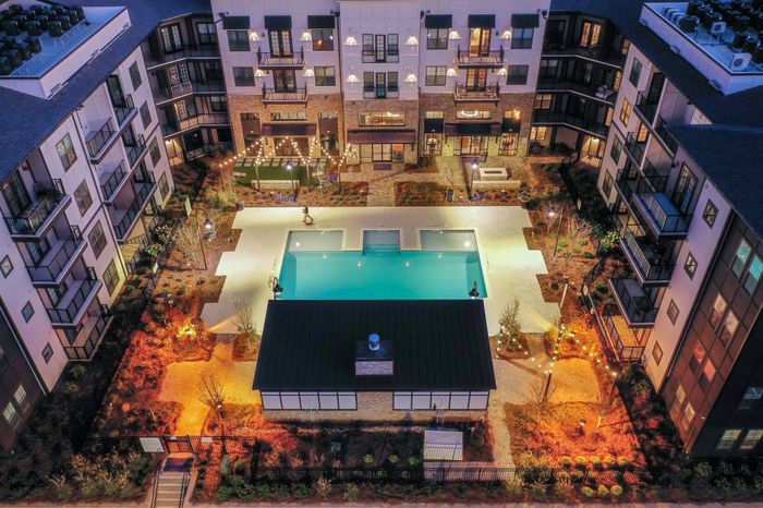 pool deck at The Mill at New Holland Gainesville GA 30501