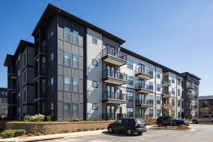 4 story building with elevators The Mill at New Holland Gainesville GA 30501