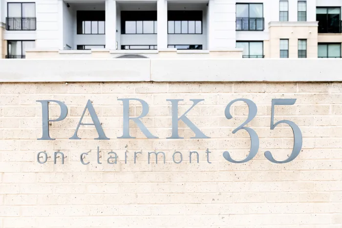 Front Entrance sign to Park 35 at Park 35 Birmingham AL 35222