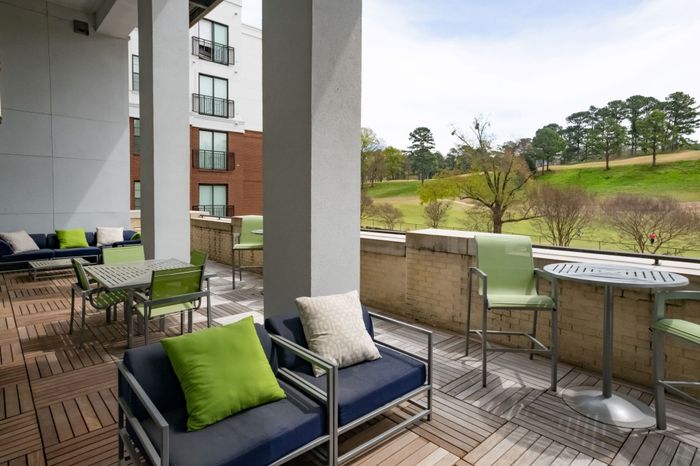 Outdoor Patio with golf course views Park 35 Birmingham AL 35222