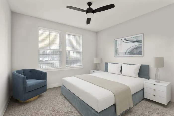Bedroom | Apartments in Matthews, NC | Chestnut Farm