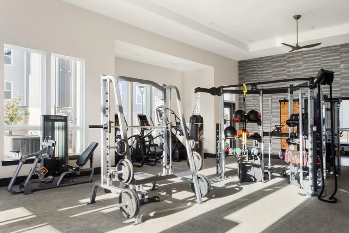 Fitness Center | Apartments in Matthews, NC | Chestnut Farm