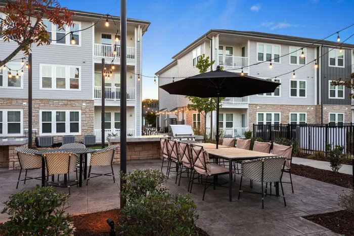Grilling Area | Apartments in Matthews, NC | Chestnut Farm