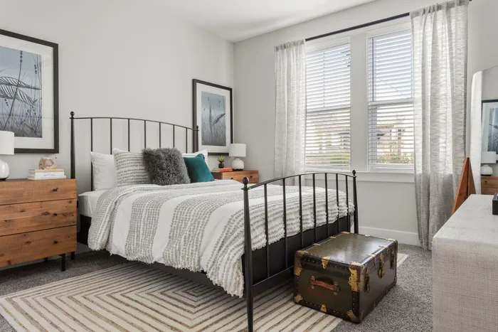 Bedroom | Apartments in Matthews, NC | Chestnut Farm