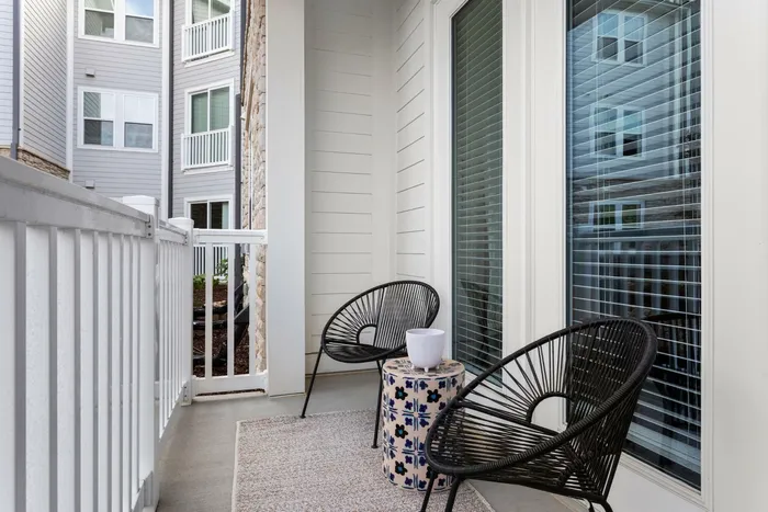 Patio | Apartments in Matthews, NC | Chestnut Farm