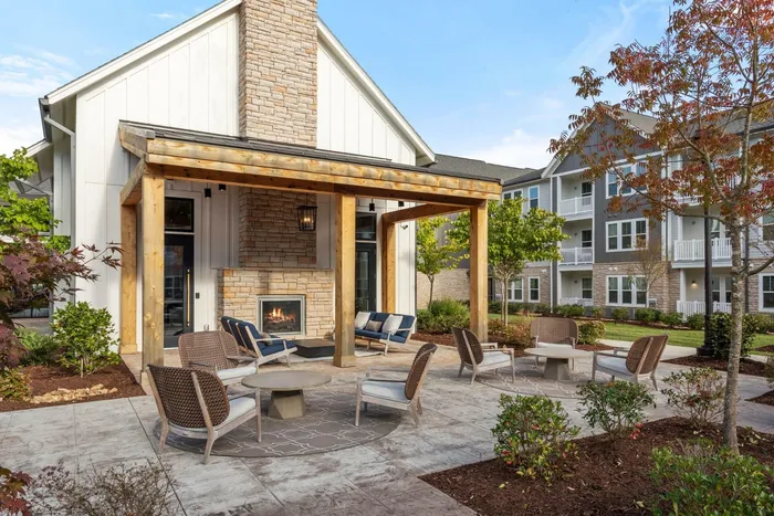 Outdoor Lounge | Apartments in Matthews, NC | Chestnut Farm