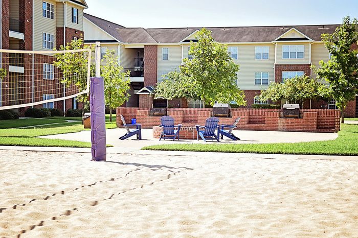Resident Volleyball Court
