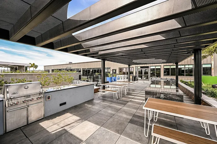 Rooftop Grill Area
