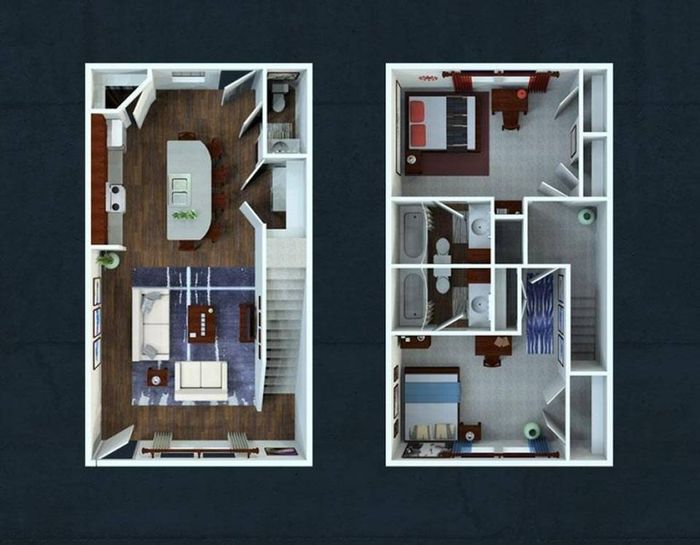 2x2.5 Townhome