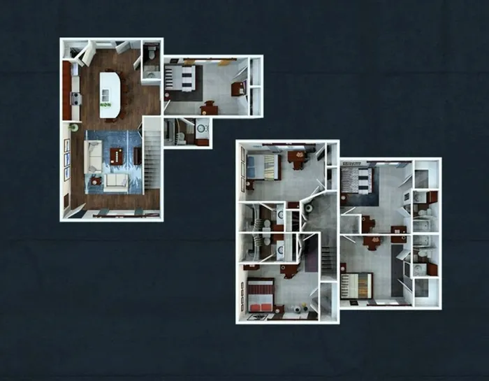 5x5.5 Townhome