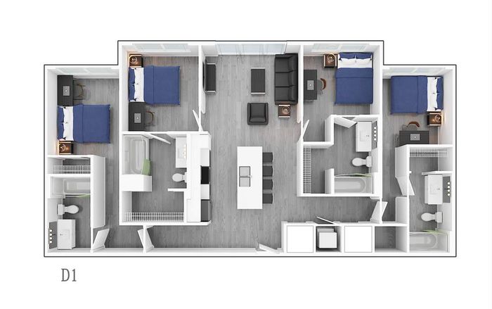 4 Bedroom D1