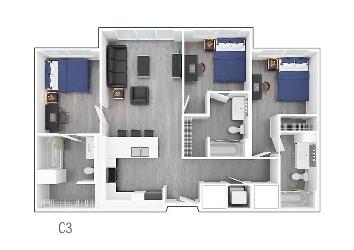 3 Bedroom C3