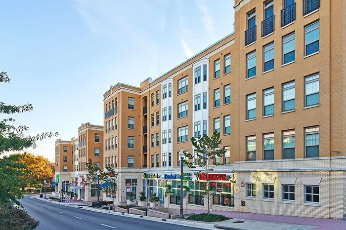 Northgate apartment building with ground floor shops