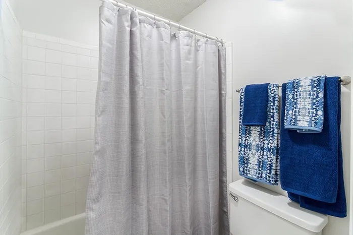 Model apartment bathroom