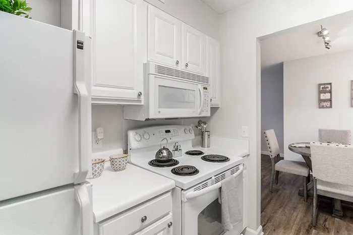 Model apartment kitchen