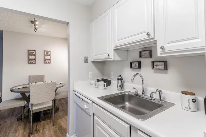 Model apartment kitchen