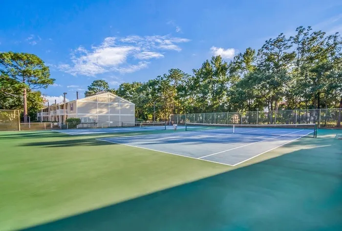 Tennis courts