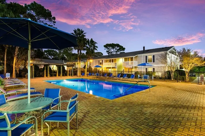 Pool area
