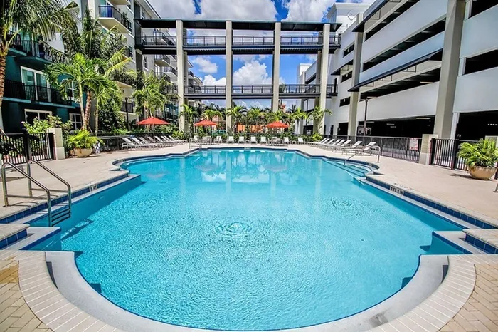 Pool area