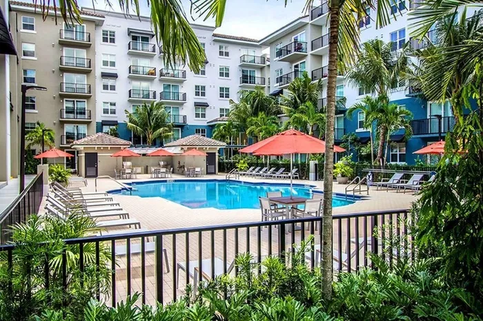 Pool area