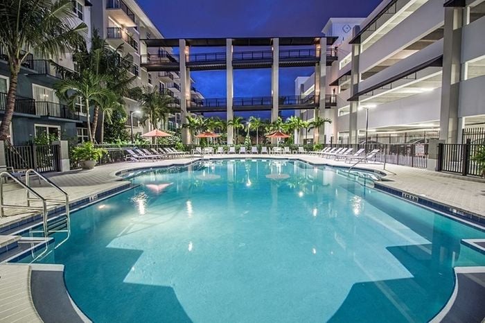 Pool area