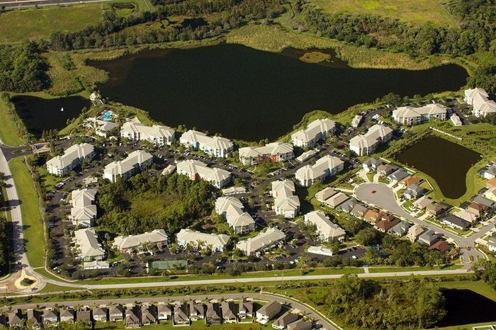 Aerial community view