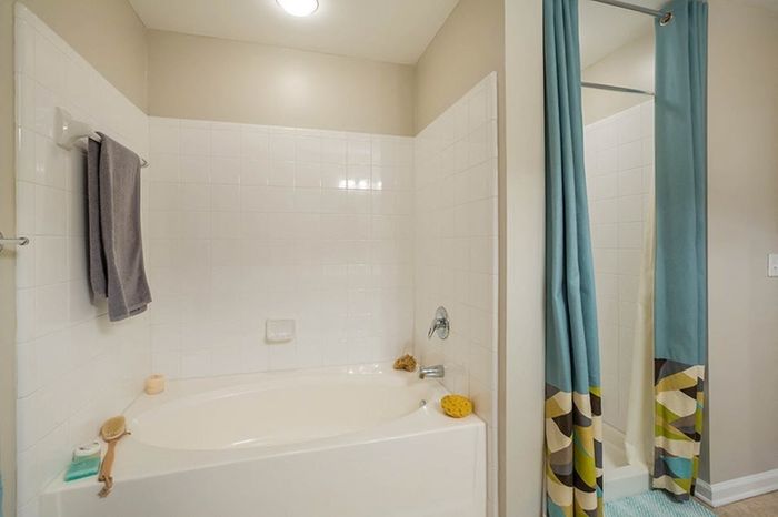 Model apartment bathroom