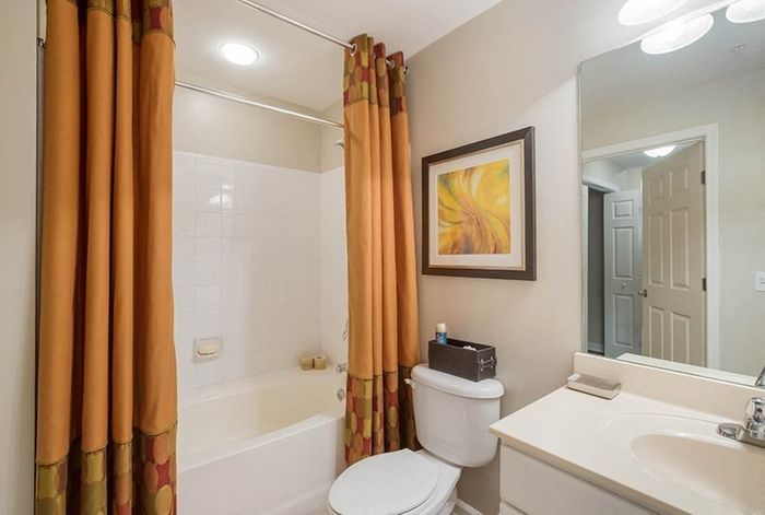 Model apartment bathroom