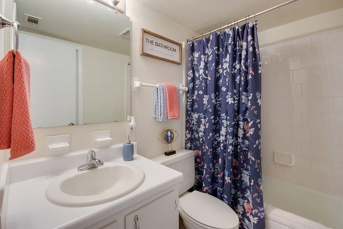 Model apartment bathroom