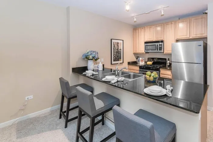Model 1 Bedroom - Kitchen