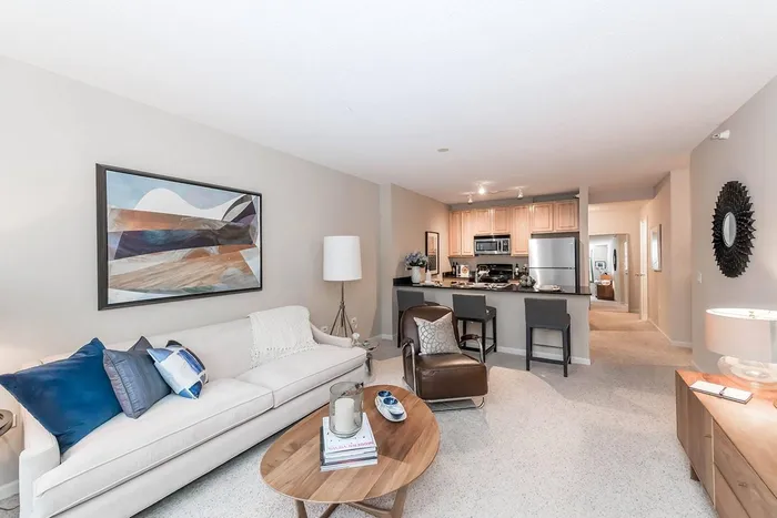 Model 1 Bedroom - Living, Dining, Kitchen