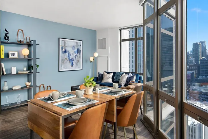 Model 2 Bedroom - Dining and Living