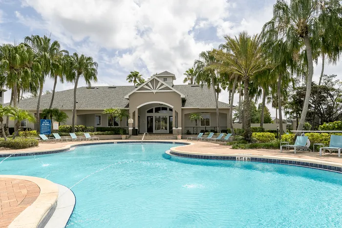 Leasing Center and Pool Area