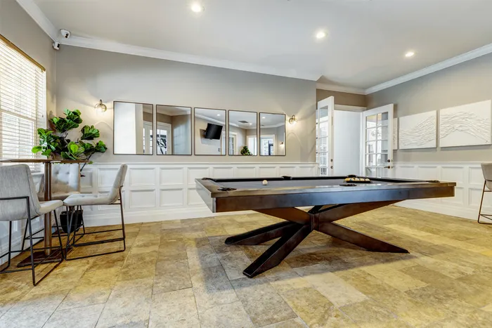 Clubhouse and billiards
