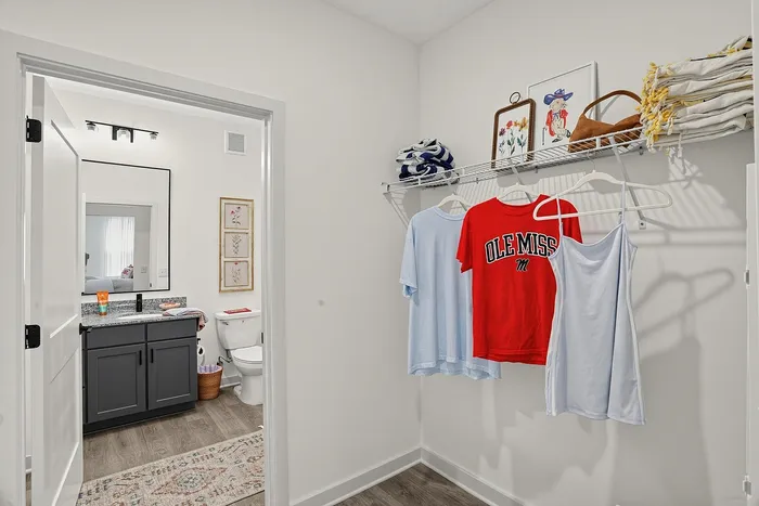 Ivy & Elm - Closet and Bathroom