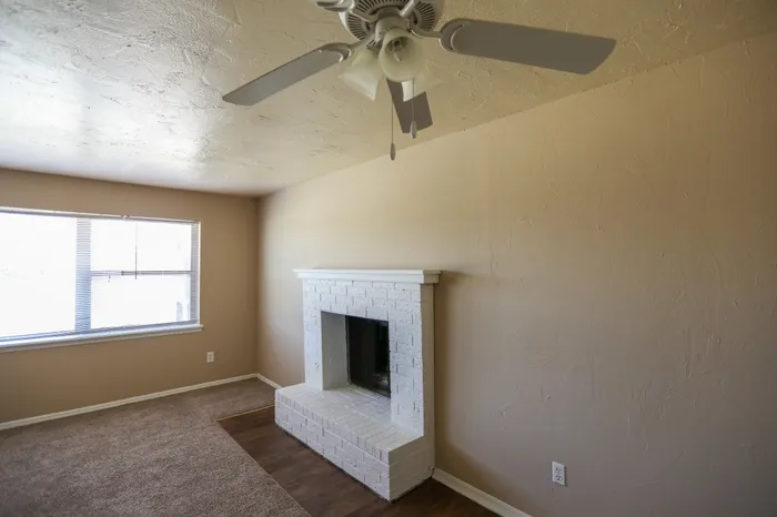 Living Room with Fireplace