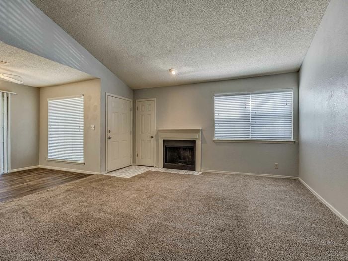 Living Room with Fireplace