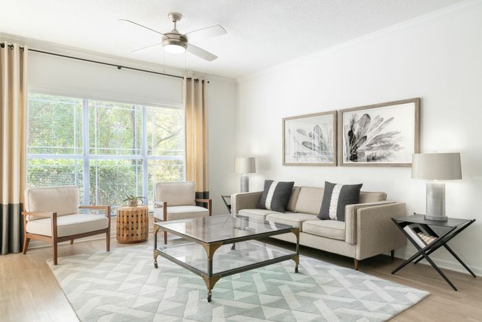 The Brooke Apartments in Atlanta, GA | apartment living room