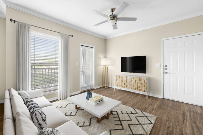The Brooke Apartments in Atlanta, GA | apartment living room