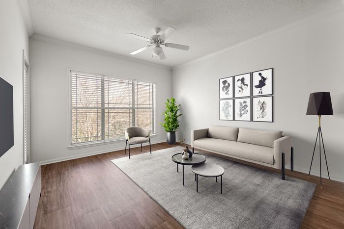 The Brooke Apartments in Atlanta, GA | living room