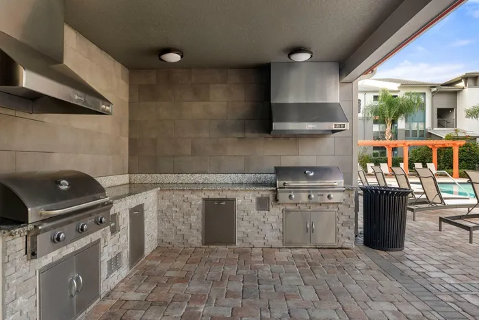 Grilling Area | Apartments in Tampa, FL | Crosstown Walk