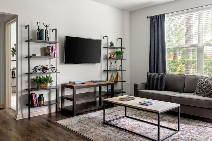 Living Room | Apartments in Tampa, FL | Crosstown Walk