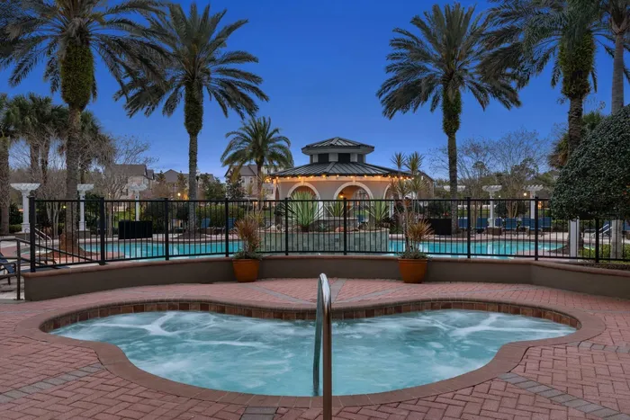 Spa Dusk | Village at Baldwin Park | Orlando FL Apartments