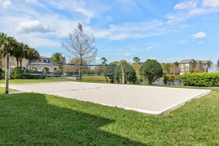 Sand Volleyball Court | Village at Baldwin Park | Orlando FL Apartments